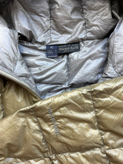 MONTBELL KAHKI PUFFER JACKET (L)