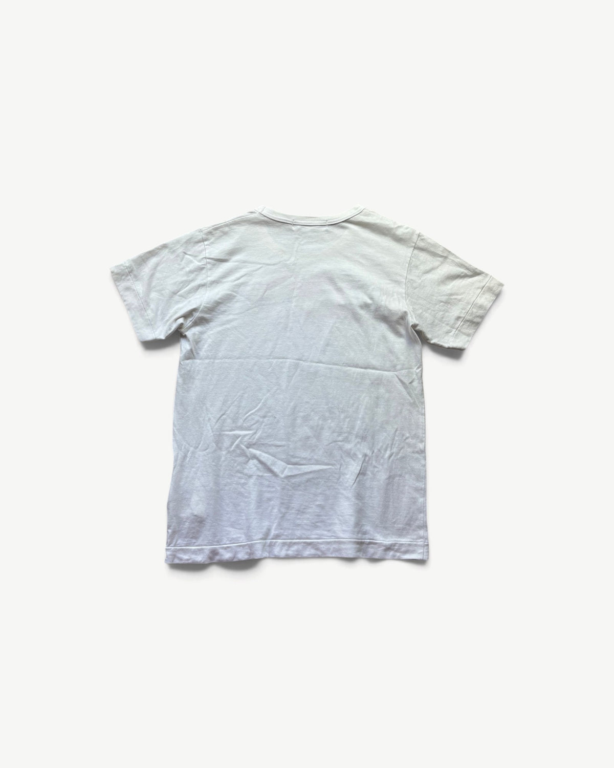 CDG PLAY WHITE T-SHIRT (S)