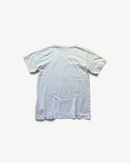 CDG PLAY WHITE T-SHIRT (S)