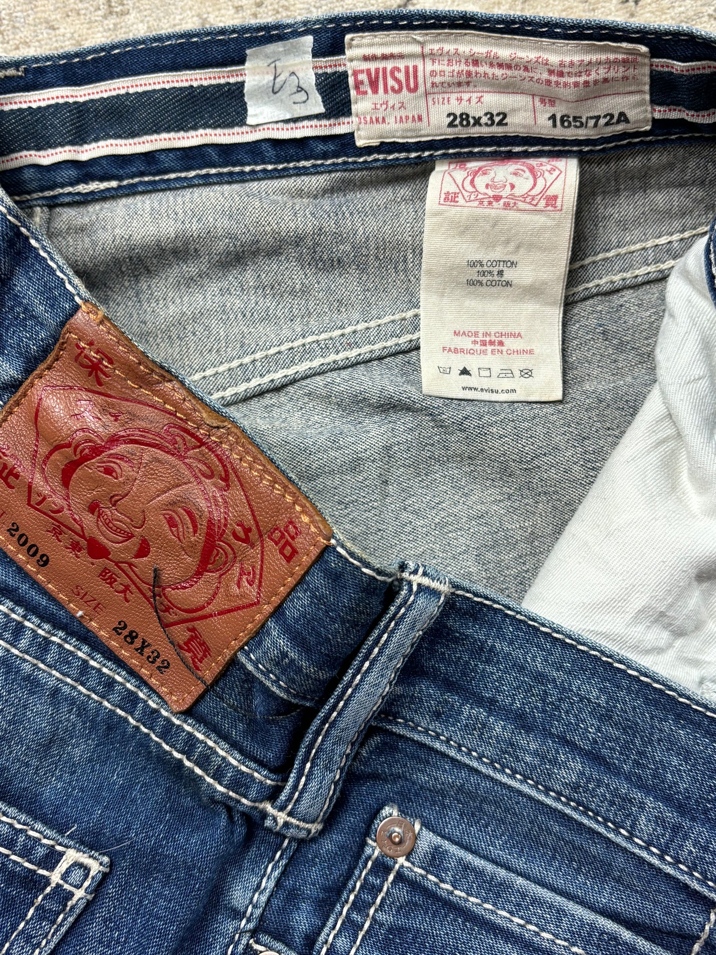 EVISU JEANS W28 L32 #E3