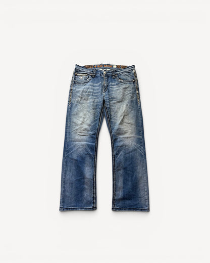 ROCK REVIVAL JEANS W36 L32 #RR52