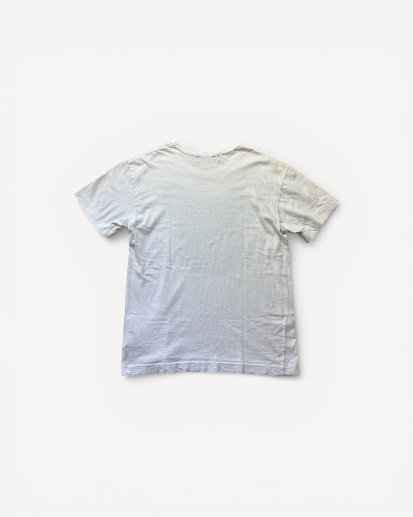 CDG PLAY WHITE T-SHIRT (M)