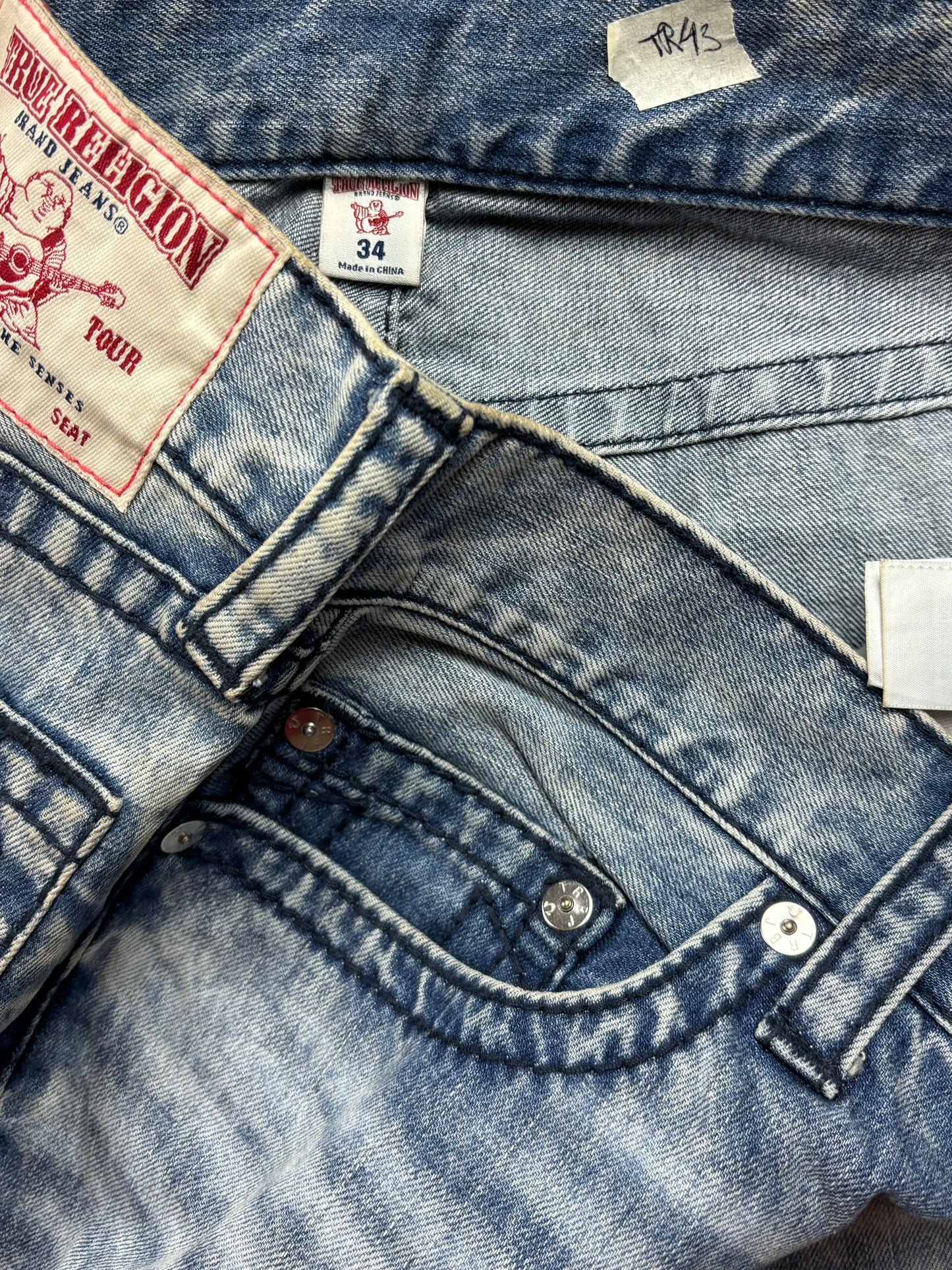 TRUE RELIGION JEANS W34 L32 #TR43