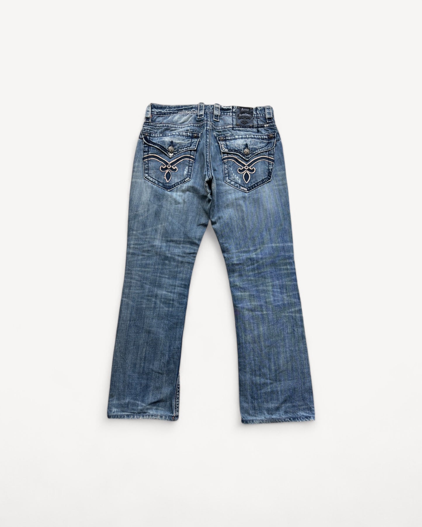 ROCK REVIVAL JEANS W34 L32 #RR12