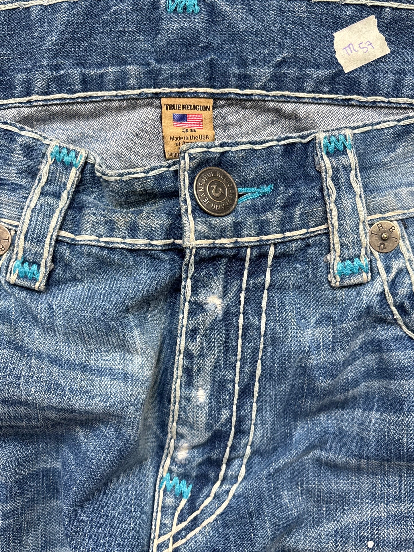 TRUE RELIGION JEANS W38 L34 #TR57