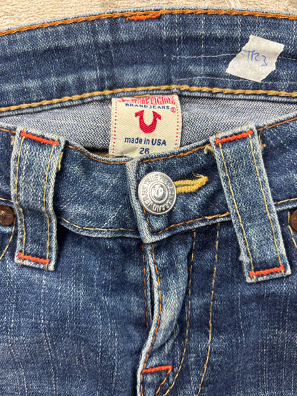TRUE RELIGION JEANS W26 L30 #TR3