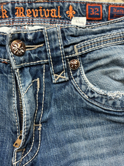 ROCK REVIVAL JEANS W32 L32 #RR9