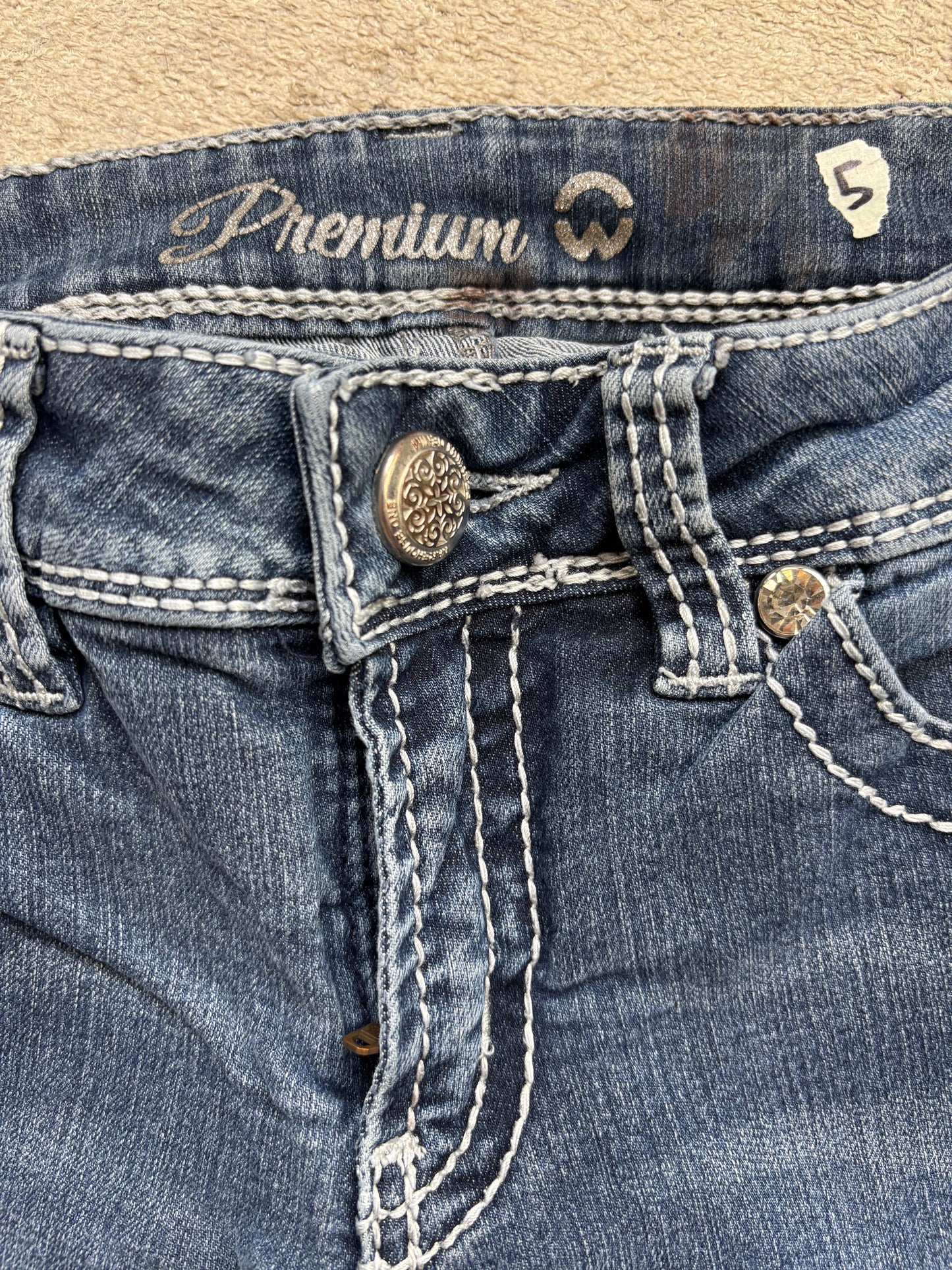 MISS ME STYLE JEANS W25 L32 #MS5