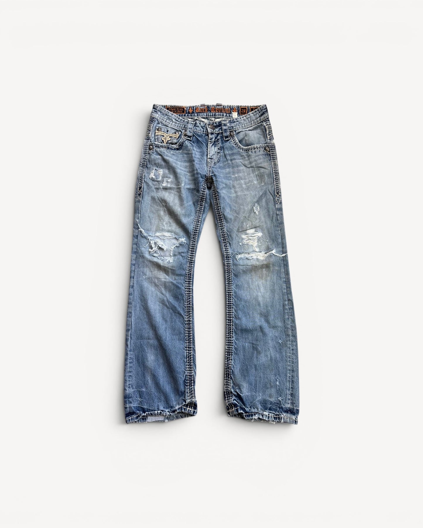 ROCK REVIVAL JEANS W29 L32 #RR20