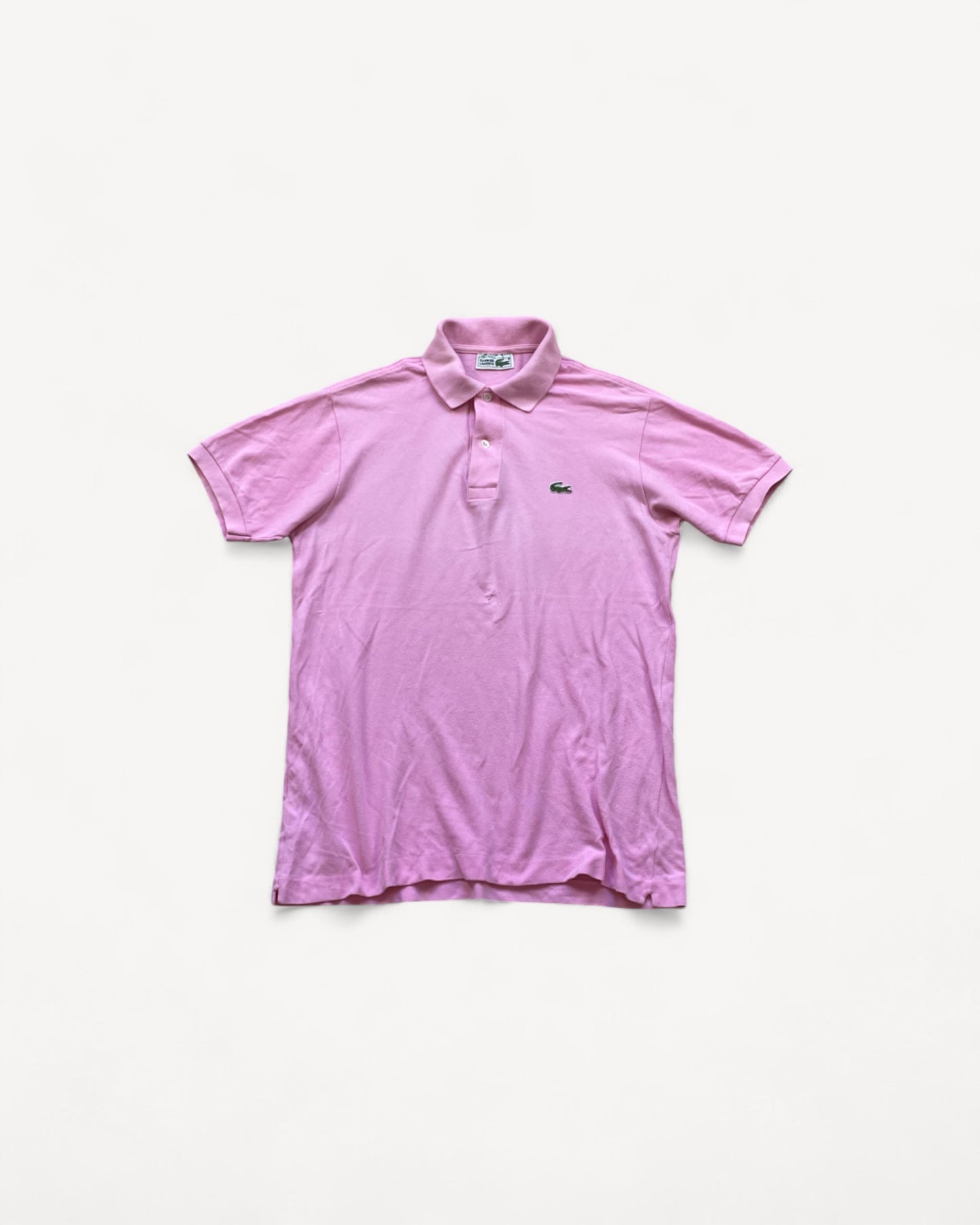 LACOSTE POLO SHIRT PINK (M)