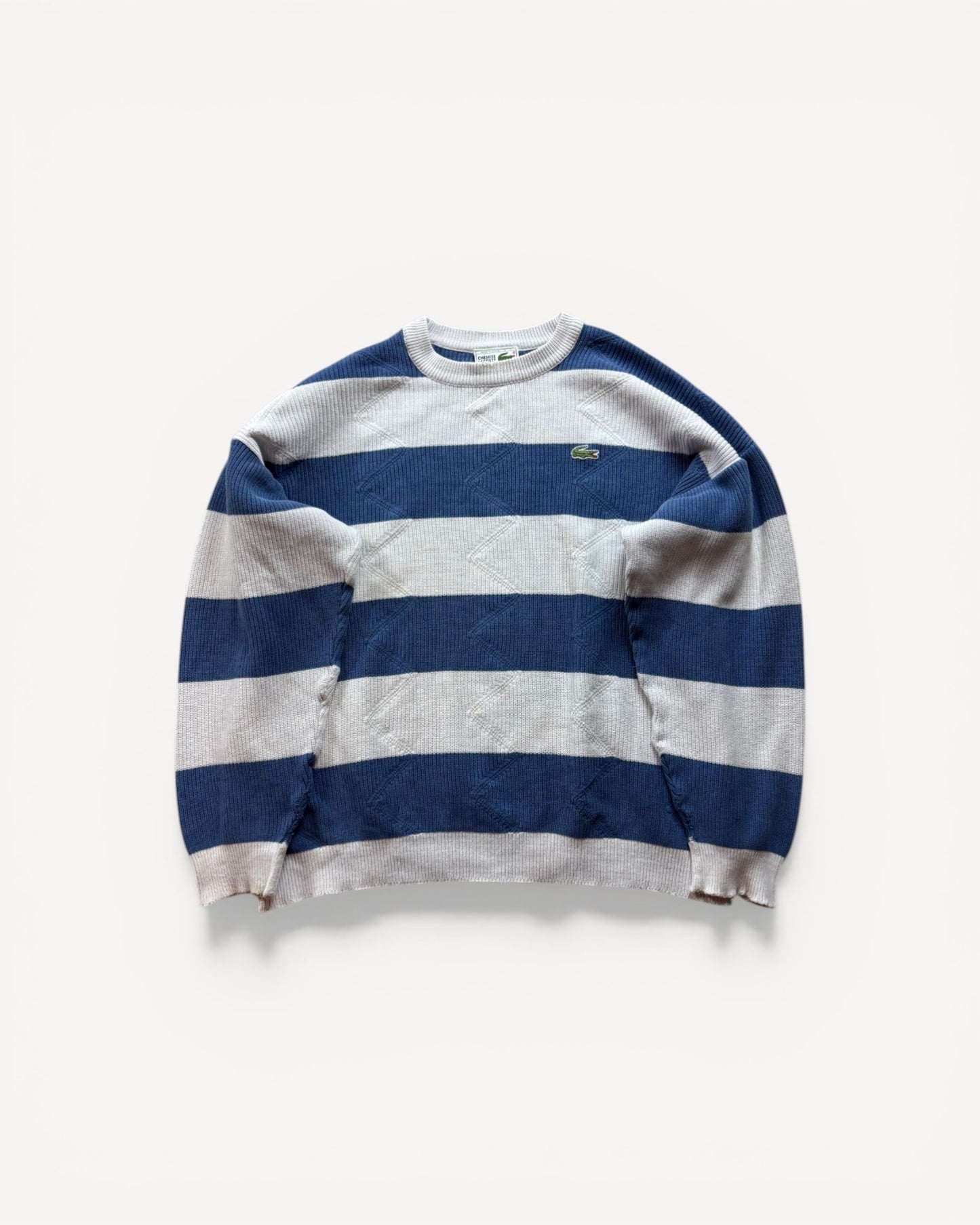 LACOSTE STRIPED KNIT (M)