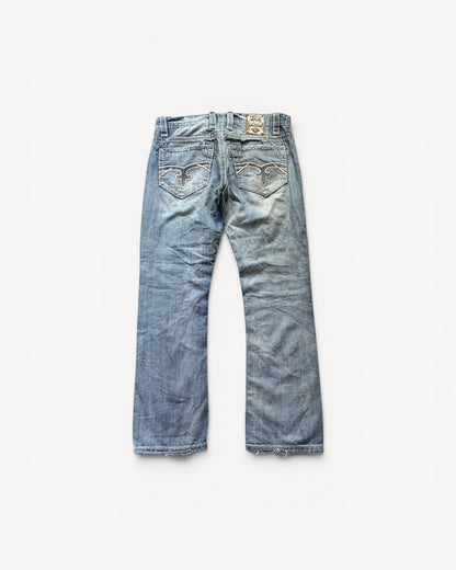 ROCK REVIVAL JEANS W33 L32 #RR10