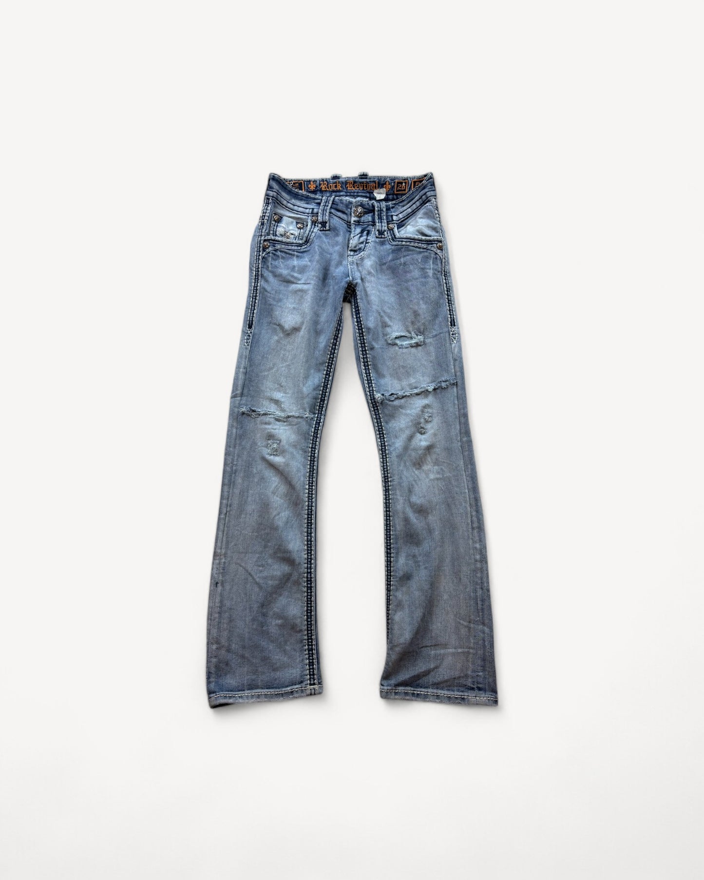 ROCK REVIVAL JEANS W26 L30 #RR1