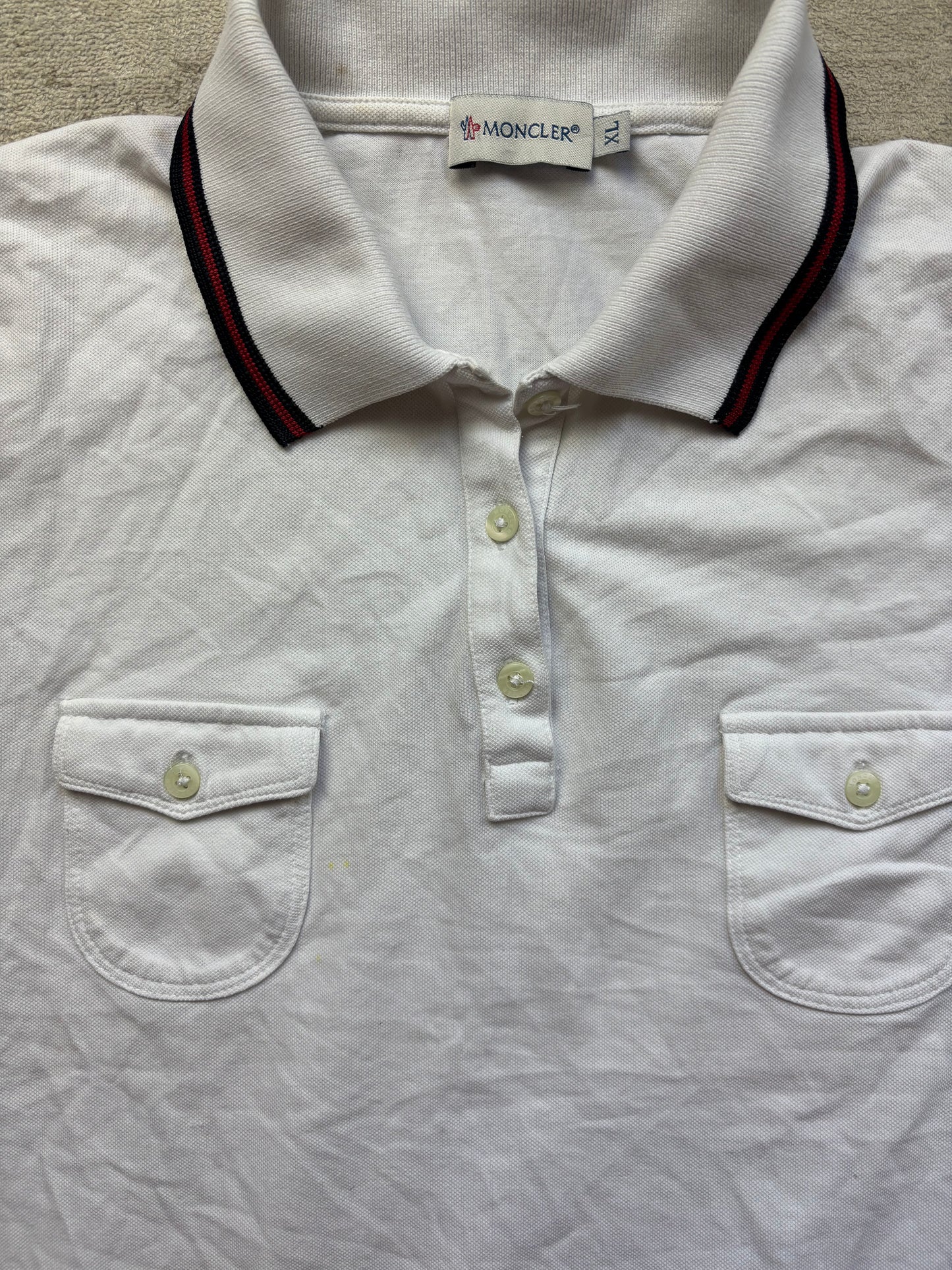 MONCLER WOMEN POLO SHIRT (M)