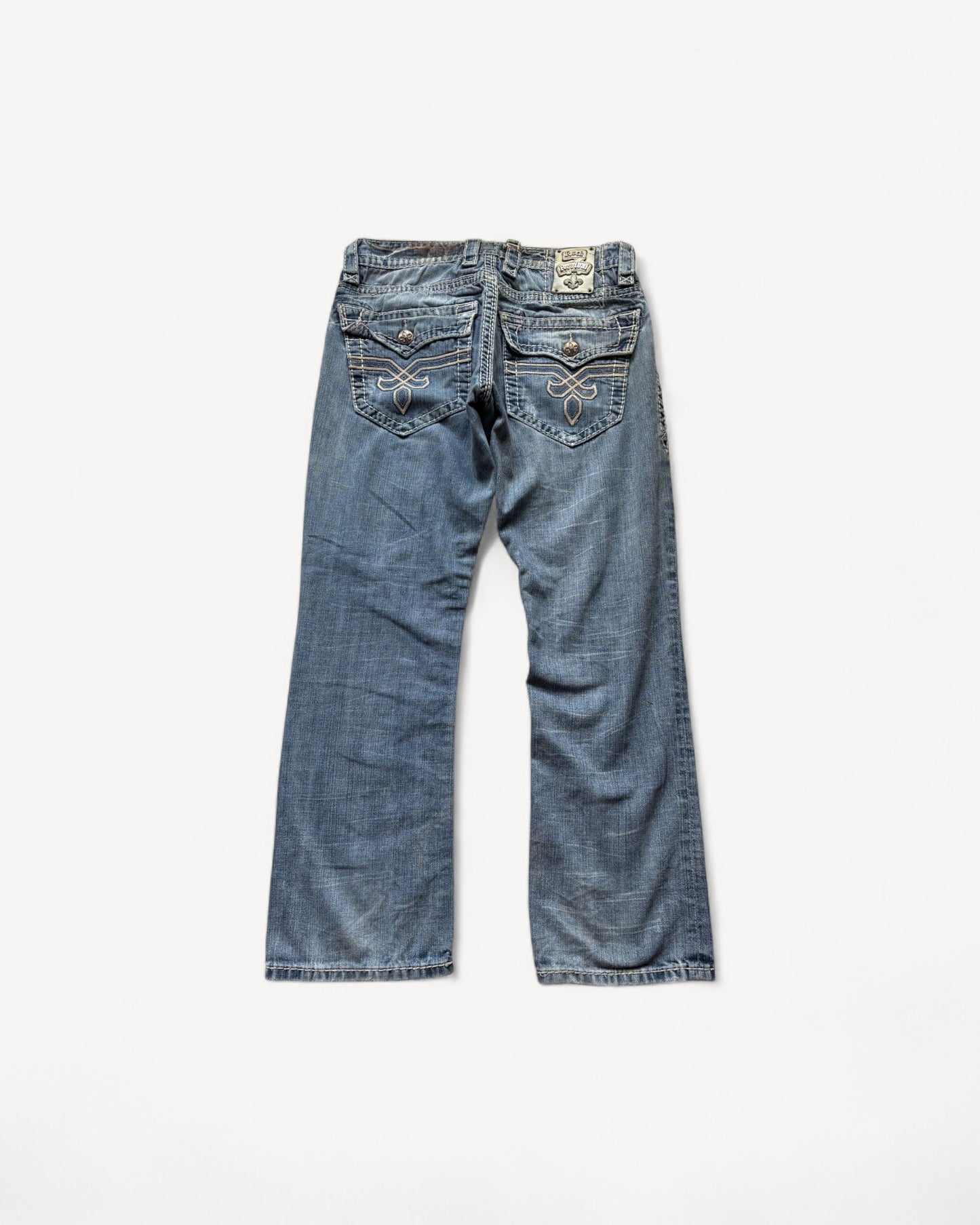 ROCK REVIVAL JEANS W32 L32 #RR26