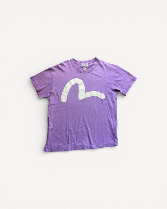 EVISU PURPLE T-SHIRT (L)
