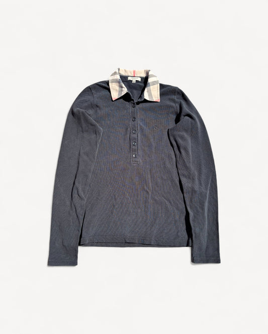 BURBERRY LONGSL. POLO SHIRT (S)