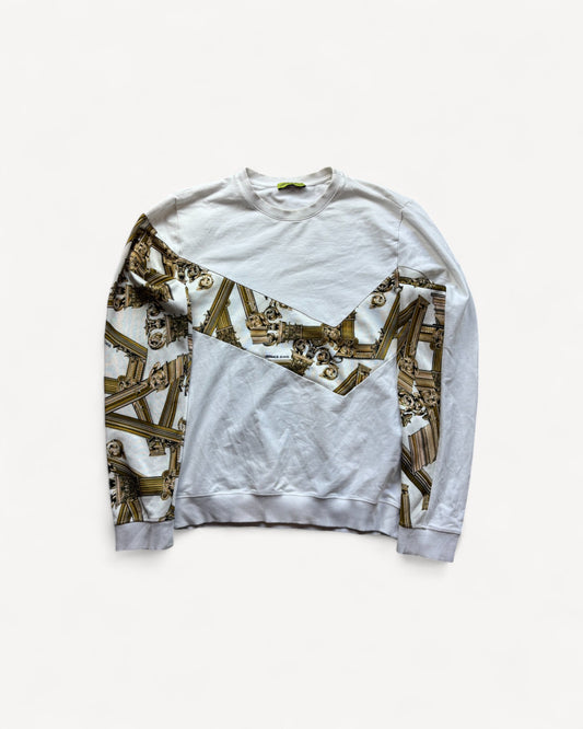VERSACE WHITE SWEATER (M)