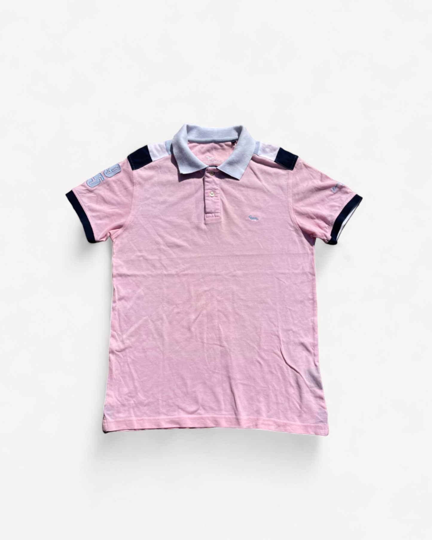 PINK DOG POLO SHIRT (M)