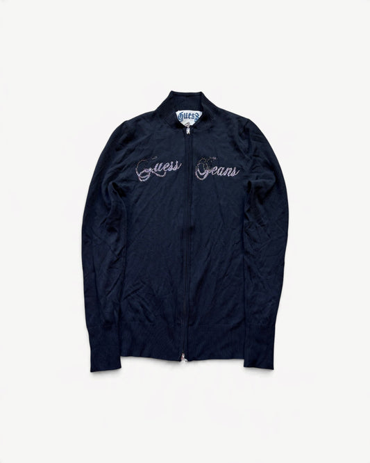 GUESS WOMEN ZIP UP VEST (M)