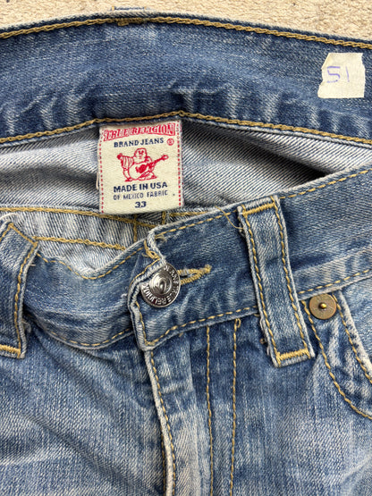 TRUE RELIGION JEANS W33 L34 #TR51