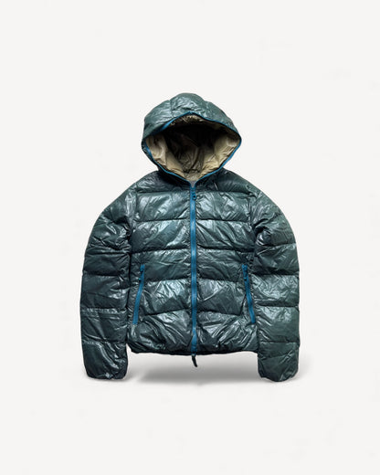 DUVETICA GREEN WOMEN PUFFER JACKET (S)