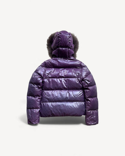 DUVETICA PURPLE WOMEN PUFFER JACKET (M)