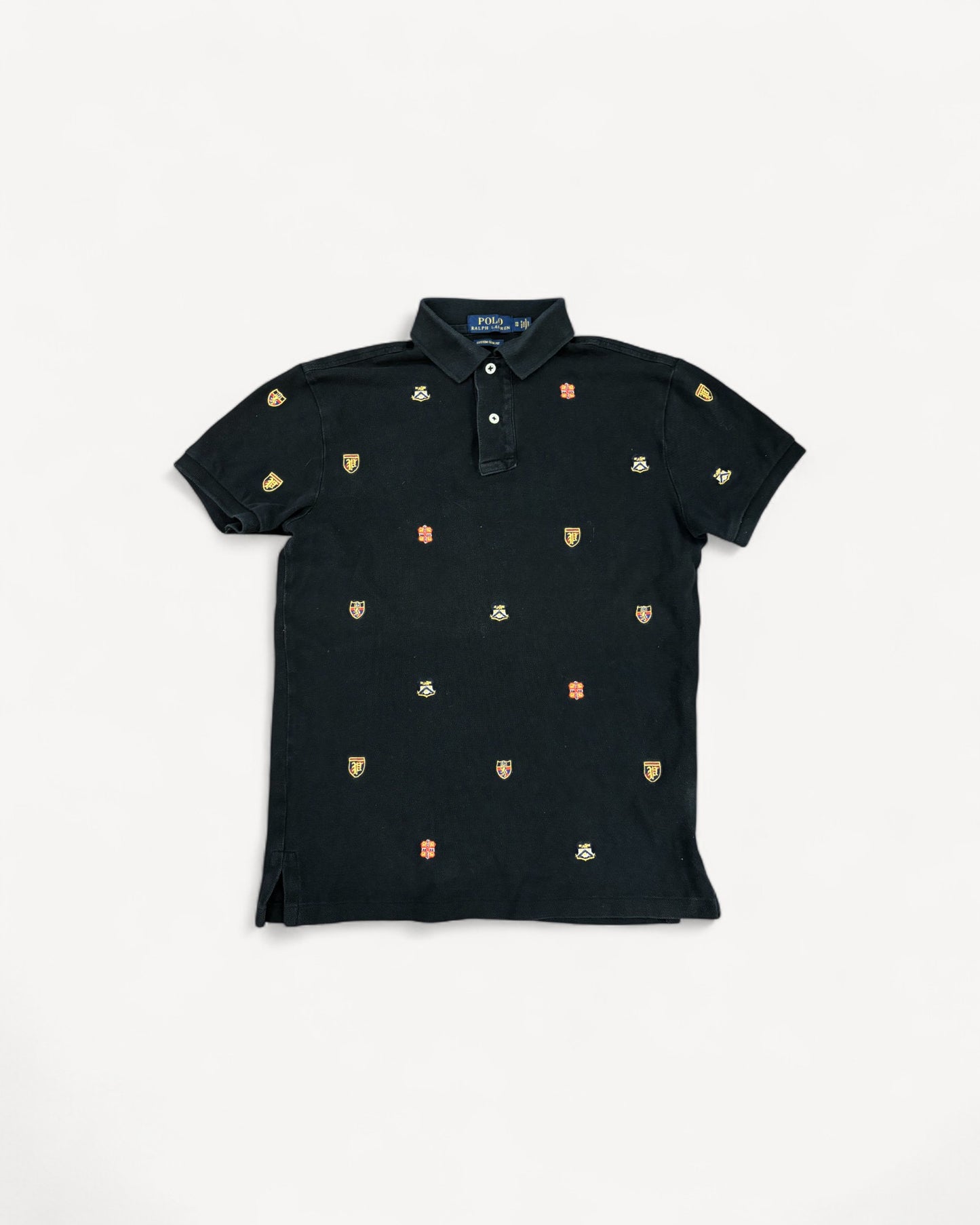 RALPH LAUREN POLO SHIRT BLACK (S)