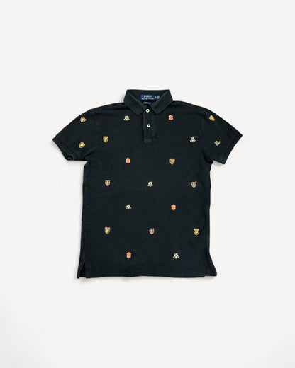 RALPH LAUREN POLO SHIRT BLACK (S)