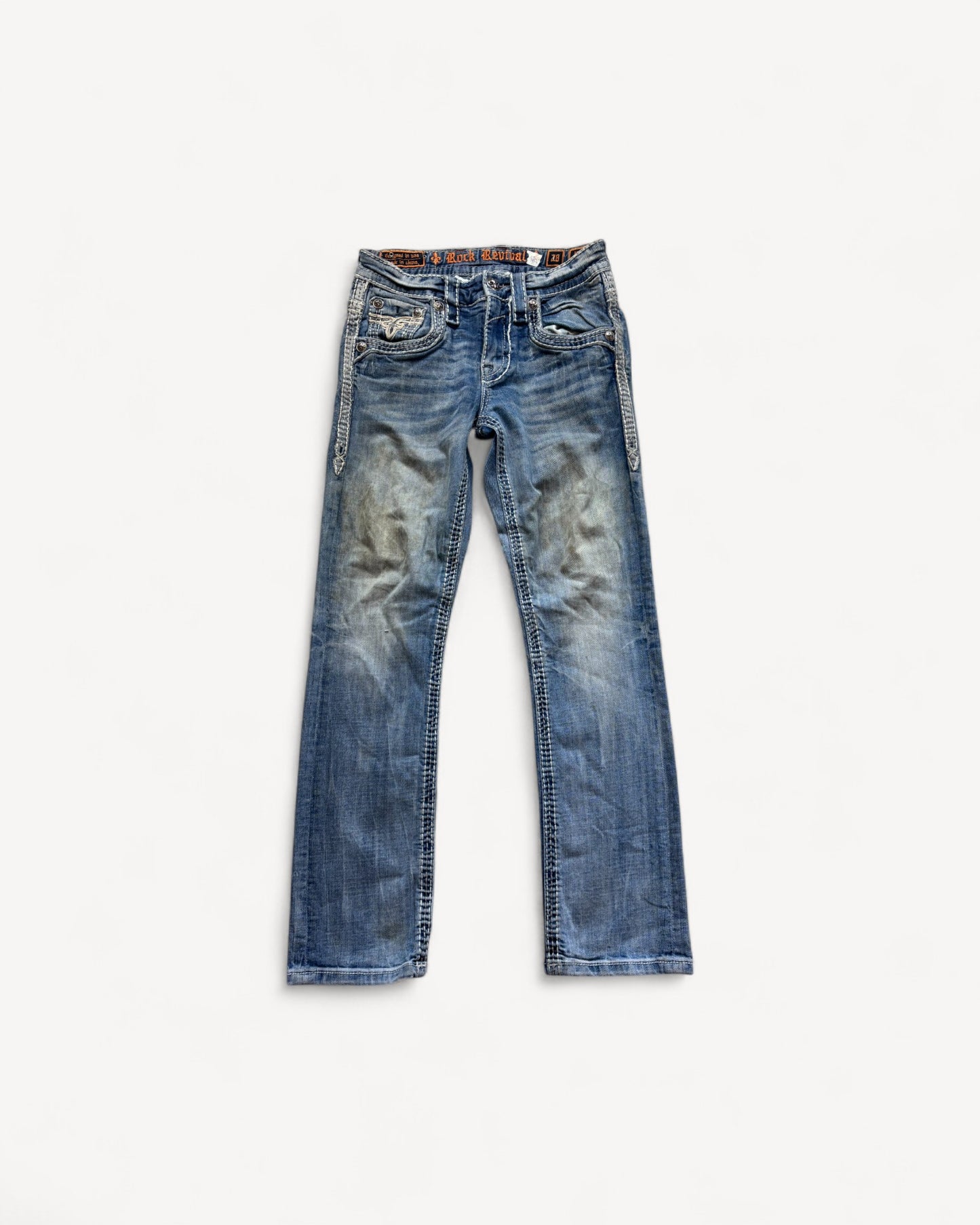 ROCK REVIVAL JEANS W28 L32 #RR3