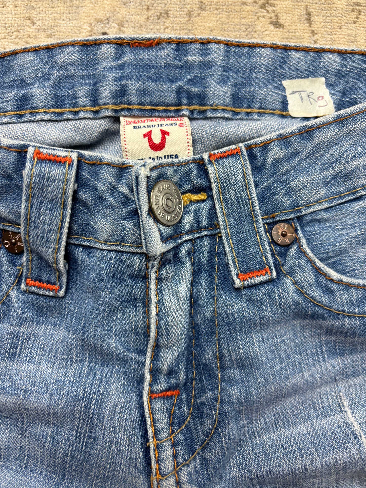 TRUE RELIGION JEANS W26 L32 #TR9