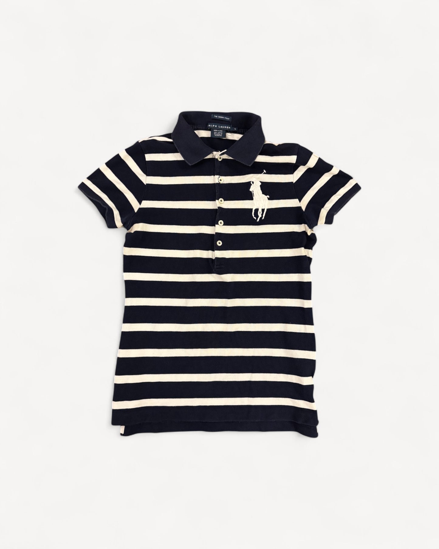 RALPH LAUREN POLO SHIRT NAVY (XS)