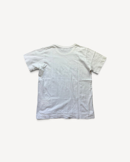 CDG PLAY WHITE T-SHIRT (S)