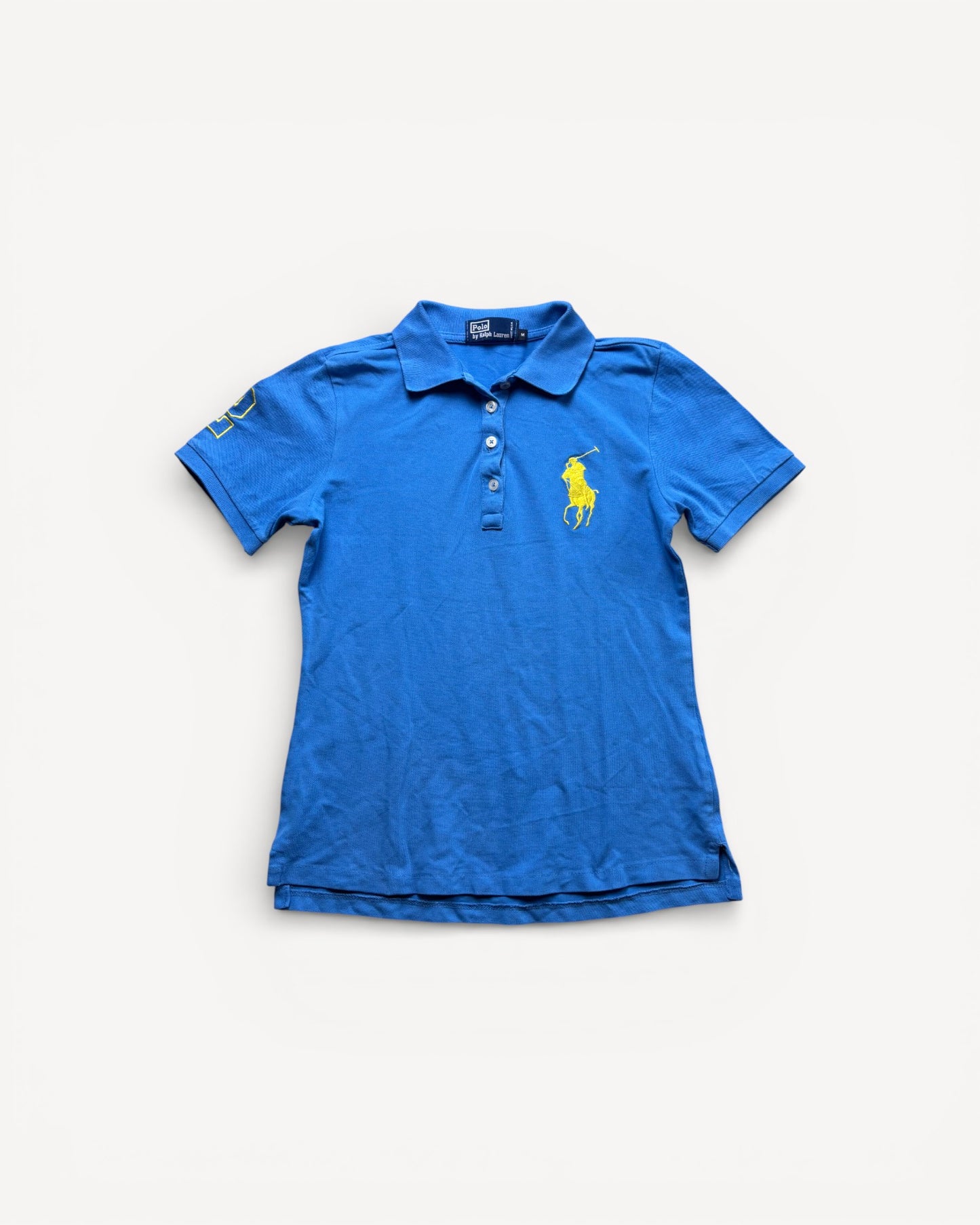 RALPH LAUREN POLO SHIRT BABYBLUE (S)
