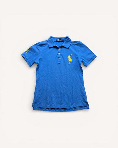 RALPH LAUREN POLO SHIRT BABYBLUE (S)