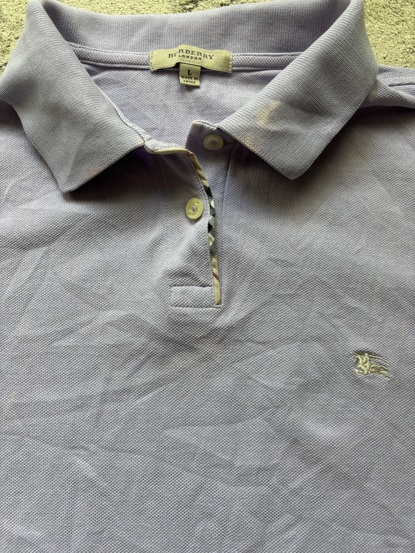 BURBERRY WOMEN POLO SHIRT (M)