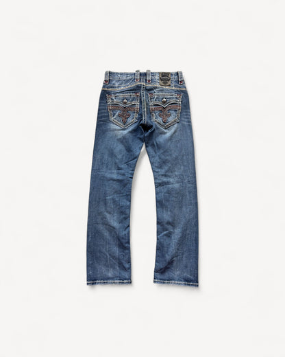 ROCK REVIVAL JEANS W30 L32 #RR5