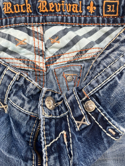 ROCK REVIVAL JEANS W31 L32 #RR7