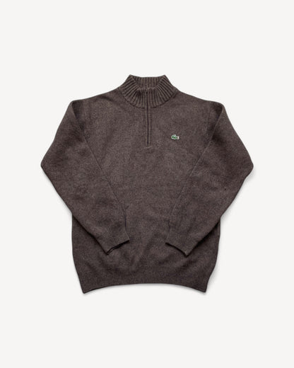 LACOSTE HALF ZIP KNIT (M)