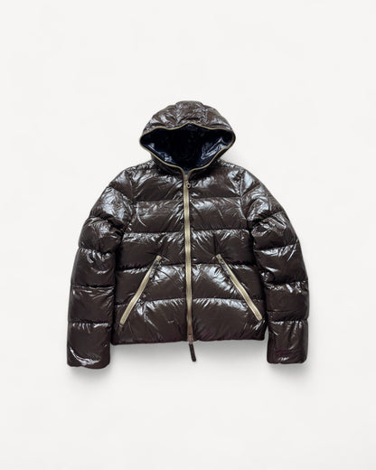 DUVETICA BROWN PUFFER JACKET (M)