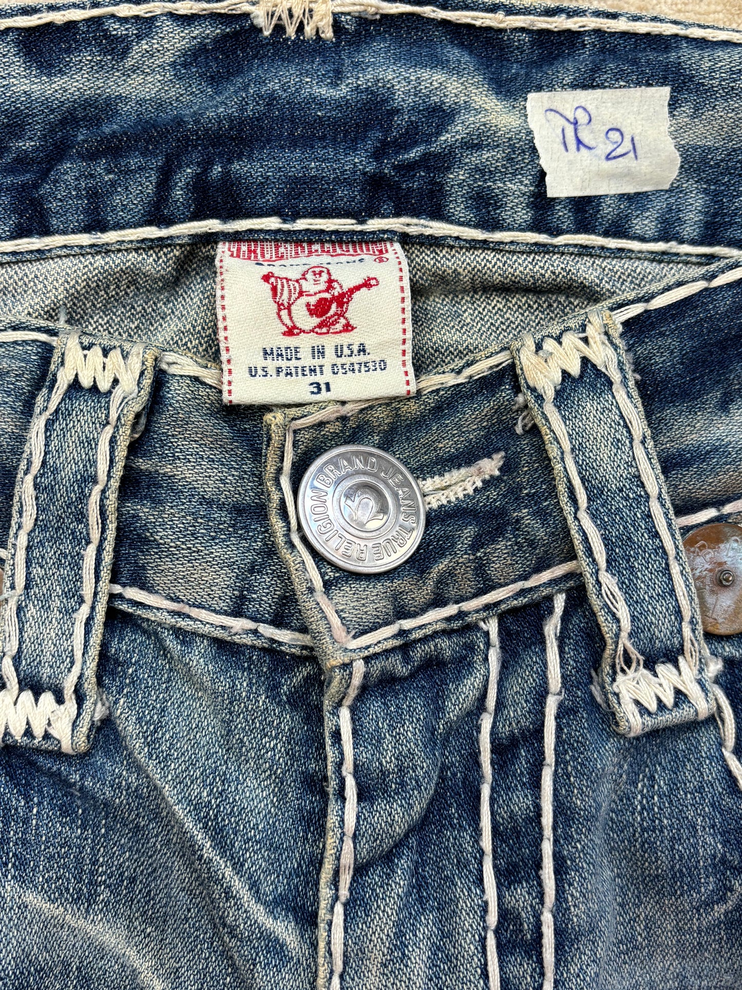 TRUE RELIGION JEANS W31 L32 #TR21