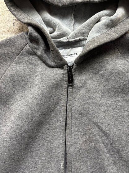 CARHARTT ZIP UP FLEECE HOODIE (M)