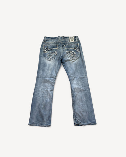 ROCK REVIVAL JEANS W34 L32 #RR13