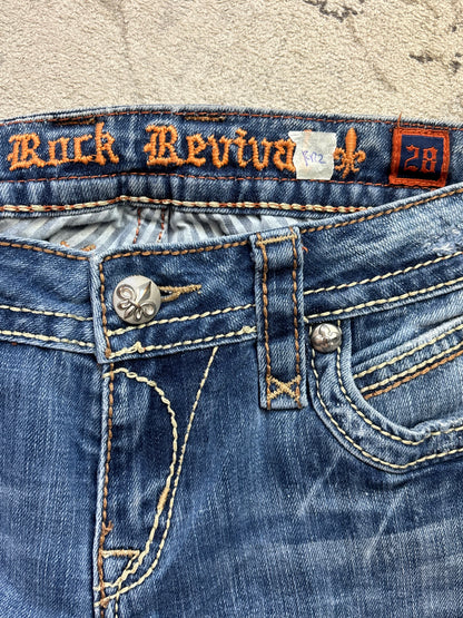 ROCK REVIVAL JEANS W28 L30 #RR2