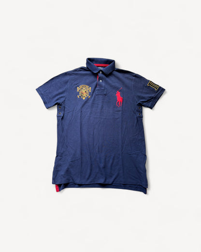 RALPH LAUREN POLO SHIRT NAVY (L)