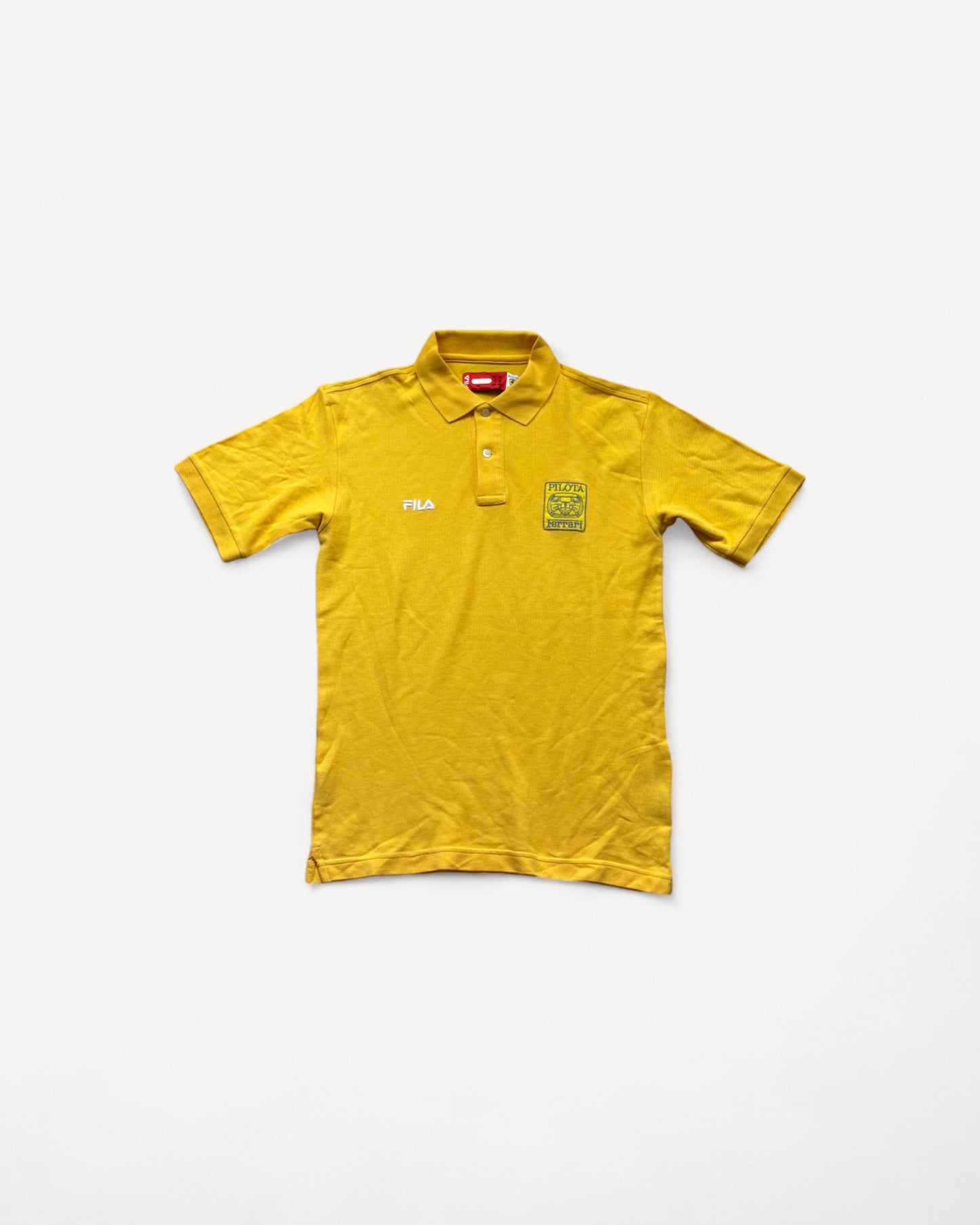 FERRARI POLO SHIRT YELLOW (M)