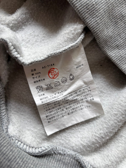 CDG PLAY GREY HOODIE (M)