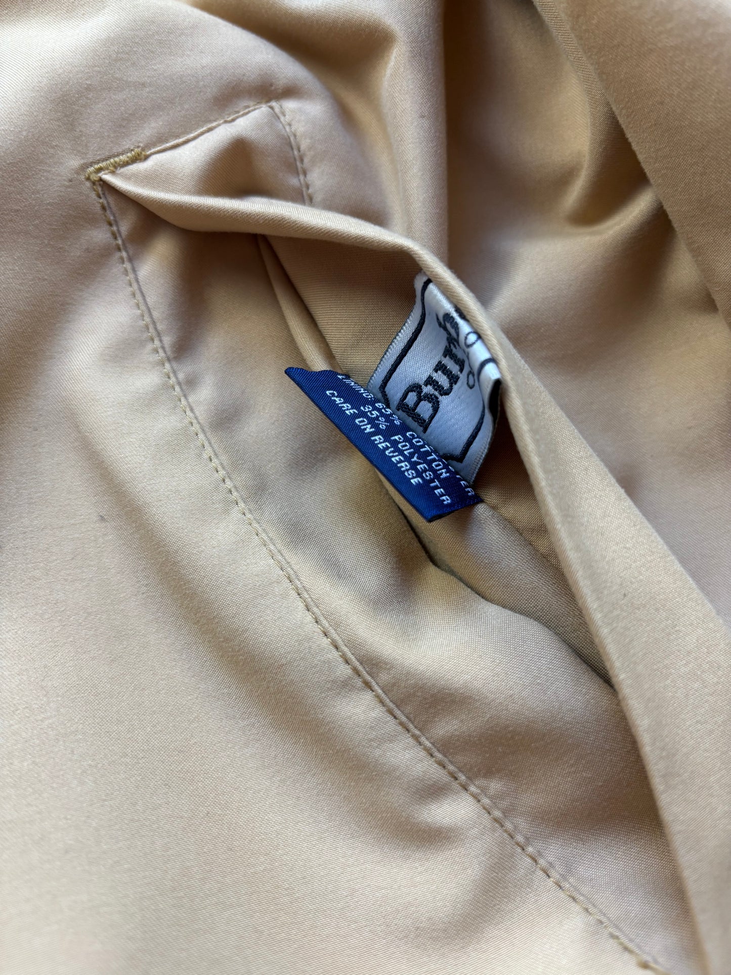 BURBERRY REVERSIBILE HARRINGTON JACKET (L)