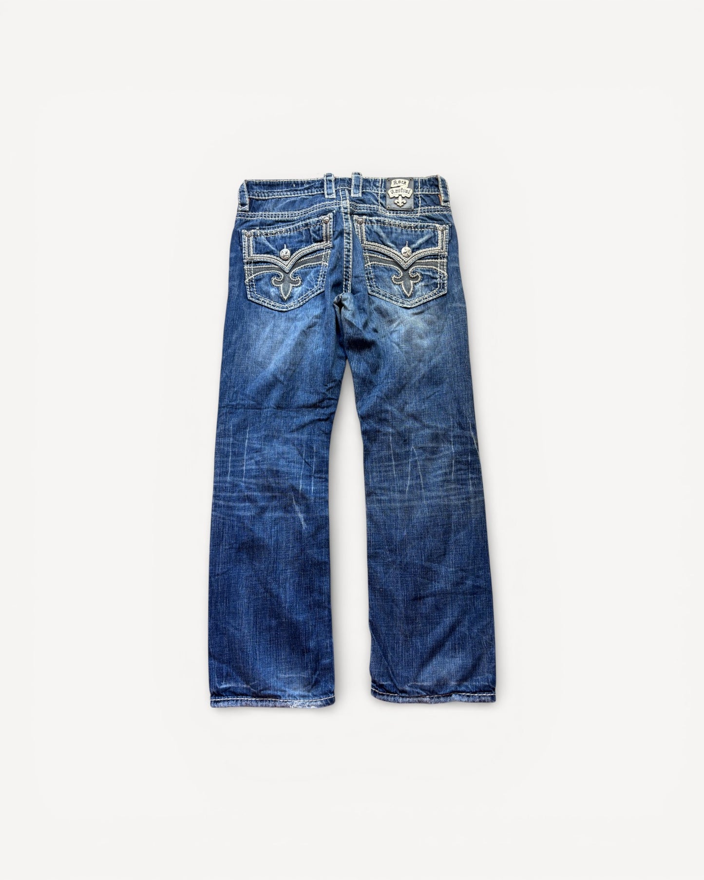 ROCK REVIVAL JEANS W34 L32 #RR20