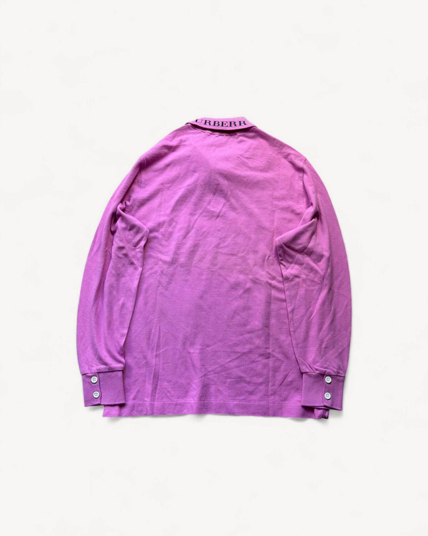 BURBERRY LONGSL. POLO SHIRT (L)